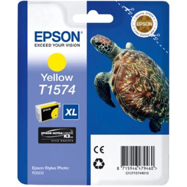 Epson T1574 - Inktcartridge / Geel