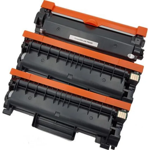 KATRIZ huismerk toner TN2420 | voor Brother DCP-L2510D / DCP-L2530DW/DCP-L2550DN/HL-L2310D/HL-L2350DW/HL-L2370DN/HL-L2375DW/MFC-L2710DW/MFC-L2730DW/MFC-L2750DW | 3 stuks zwart