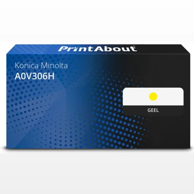 PrintAbout Alternatief voor de Konica Minolta A0V306H / geel