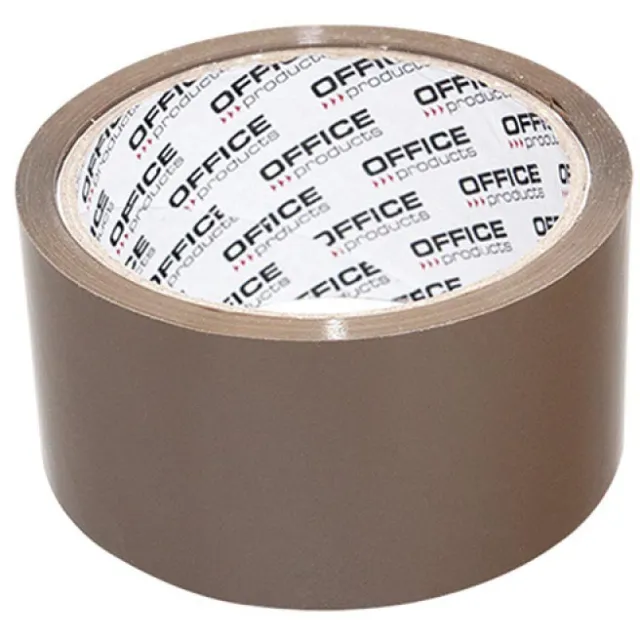 Office Products verpakkingstape Hot Melt, 48 mm x 46 m, bruin
