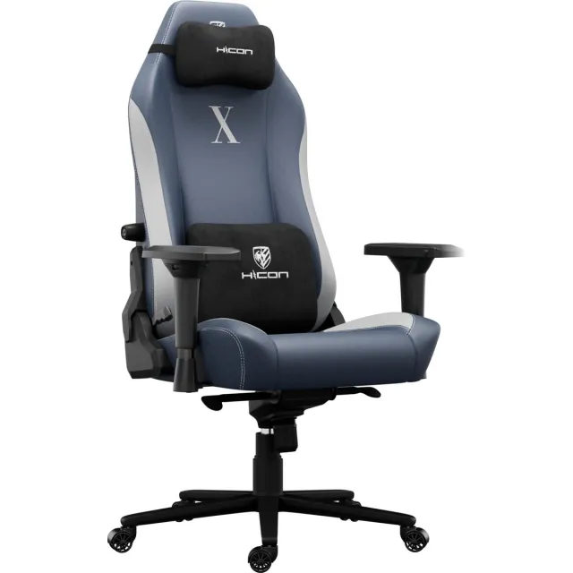 HICON Bureaustoel - Draaistoel - Ergonomische Bureaustoel - Lumbar Support - HICON Apex Fury - Blauw Blauw Fury