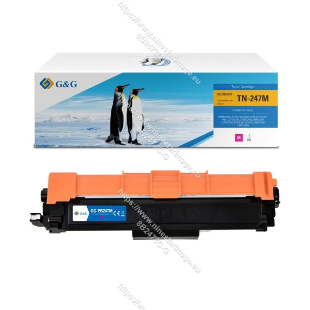 G&G 16022 tonercartridge 1 stuk(s) Compatibel Magenta