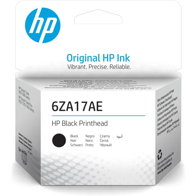 HP 6ZA17AE – Printhead – Zwart – Thermal inkjet