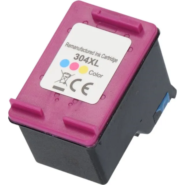 InktDL Huismerk geschikt voor HP 304XL Inktcartridge Kleur - Geschikt voor DeskJet 2620 - 2630 - 3720 - 3762 - Envy 5010 - 5020 - 5030 - N9K07AE Color