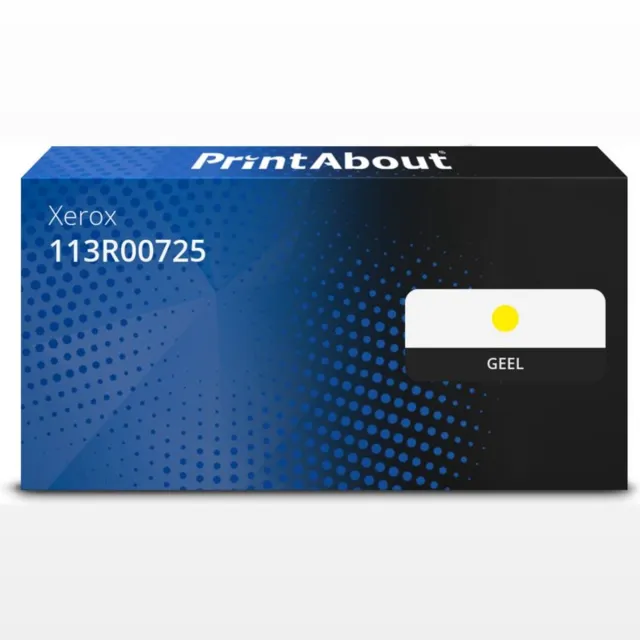 PrintAbout Huismerk Xerox 113R00725 Toner Geel