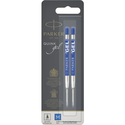 Parker Gelpenvulling Parker Quink blauw medium
