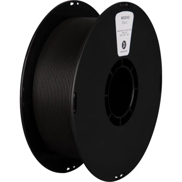 kexcelled PLA Zwart Hout/Black Wood 1.75mm 1kg 3D Printer filament Zwart/Black - PLA K5WOOD 1kg