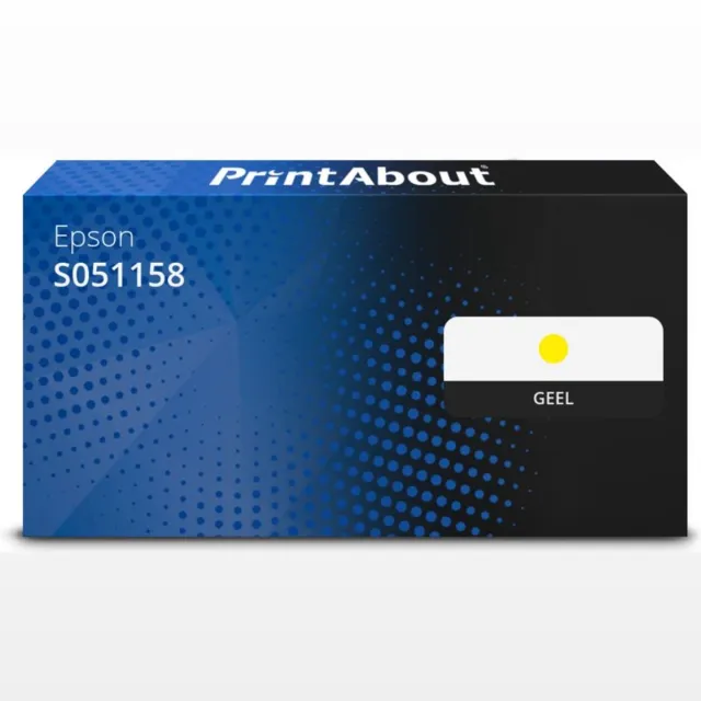 PrintAbout Huismerk Epson S051158 Toner Geel