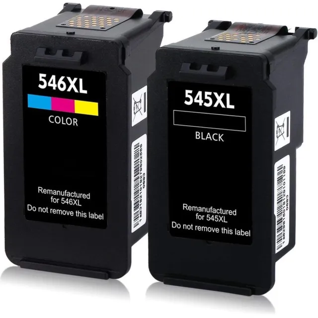 Pixeljet Canon PG-545XL/CL-546XL Inktcartridge - Zwart & Kleur red