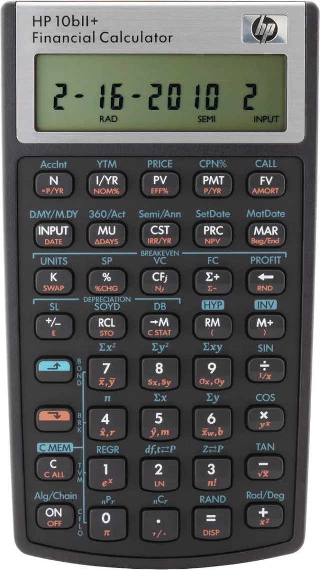 Hp Rekenmachine HP 10BII