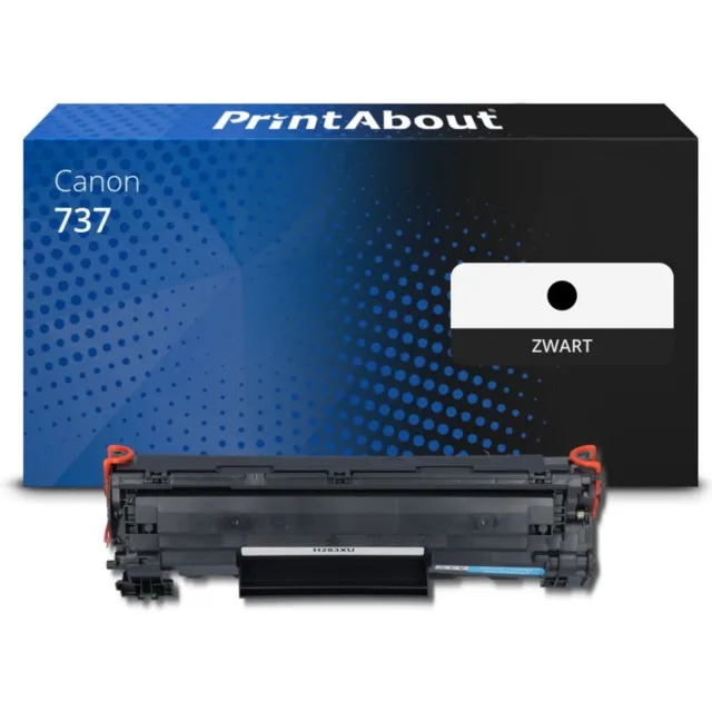 PrintAbout Alternatief voor de Canon 737 / zwart