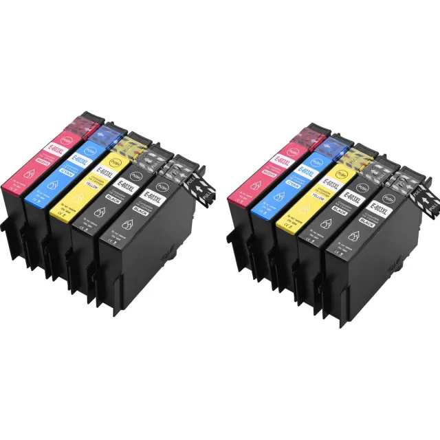 Ipexnl geschikt voor Epson 603 / 603XL inkt cartridges 10 BOX multi pack inktpatronen Expression Home XP2100, XP2105, XP2150, XP3250, XP2155, XP3100, XP3105, XP4100, XP4105, XP4150, XP4155, WorkForce WF2810, WF2830, WF2840DWF, WF2850DWF, WF2870DWF multi pack 2x