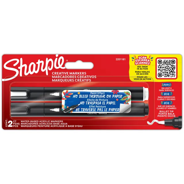 Sharpie Creatieve marker Sharpie assorti 2 stuks