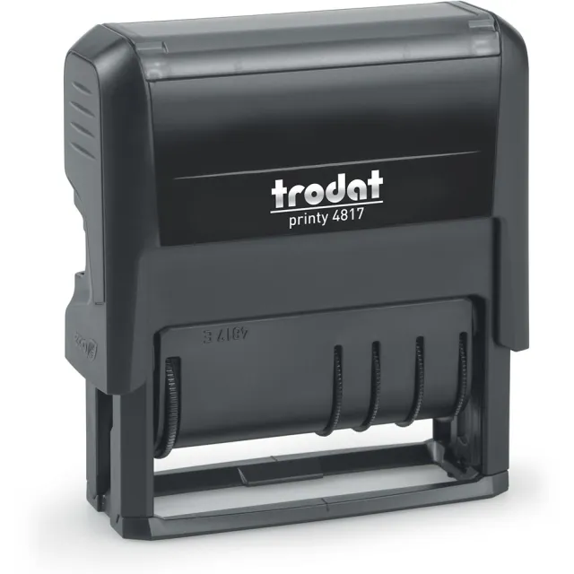 Trodat tekststempel met datum Printy 4817, Nederlands
