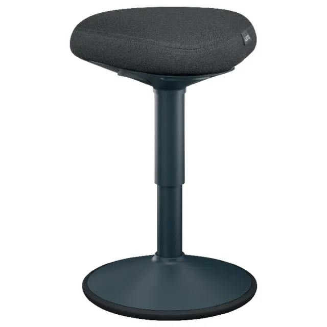 Leitz Ergo actieve Zitkruk met comfortzitting, donkergrijs