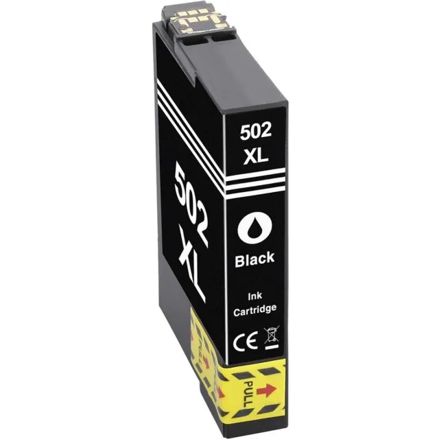Inktkeuze 502XL Zwart Huismerk Inkt Cartridges | Compatible met Epson 502XL Zwart | Geschikt voor Epson Expression Home XP 5100, Home XP 5105, Home XP 5150, Home XP 5155 | Epson Workforce WF 2860 DWF, Workforce WF 2865 DWF, Workforce WF 2880 DWF