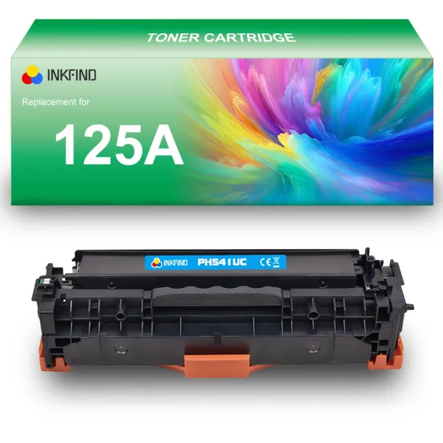 INKFIND 125A (CB541A) / 128A (CE321A) / 131A (CF211A) Cyaan tonercartridge compatibel met HP 125A (CB541A) Cyaan en HP 128A (CE321A) Cyaan en HP 131A (CF211A) Cyaan en Canon 716 Cyaan toner cartridge - 1-pack Cyaan Cyaan x 1