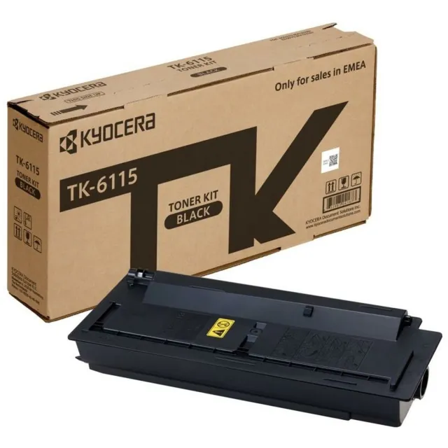 Kyocera TK-6115 - Tonercartridge - 1 stuk - Origineel - Zwart