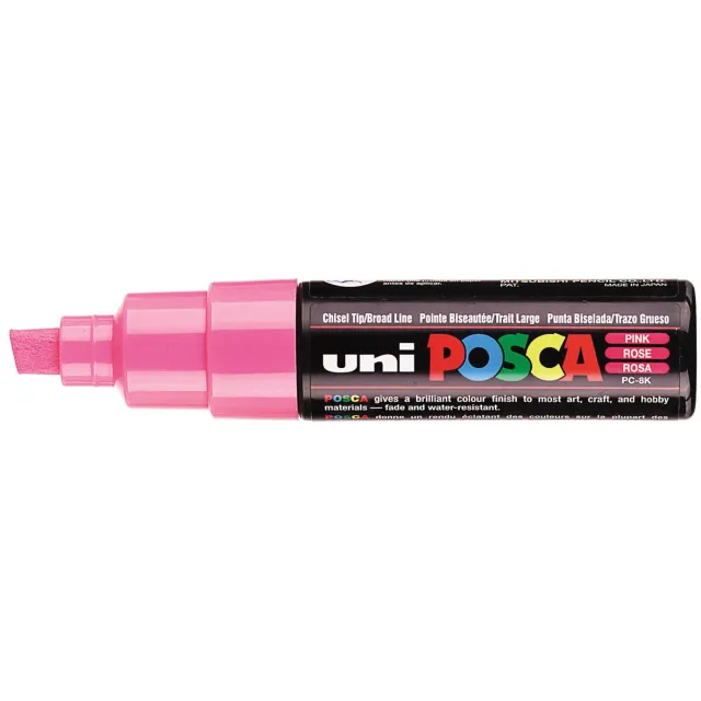 Uni POSCA paintmarker PC-8K, 8 mm, roze