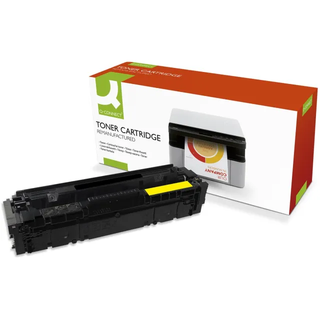 Q-Connect toner geel 1300 pagina's voor HP - OEM CF542A