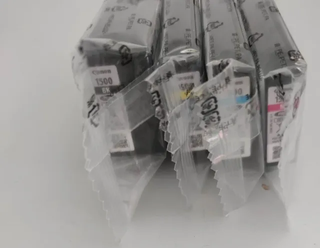 Canon inkt PGI-1500 Multi-4 Pack cartridges origineel setup 50% Cyaan magenta yellow en black