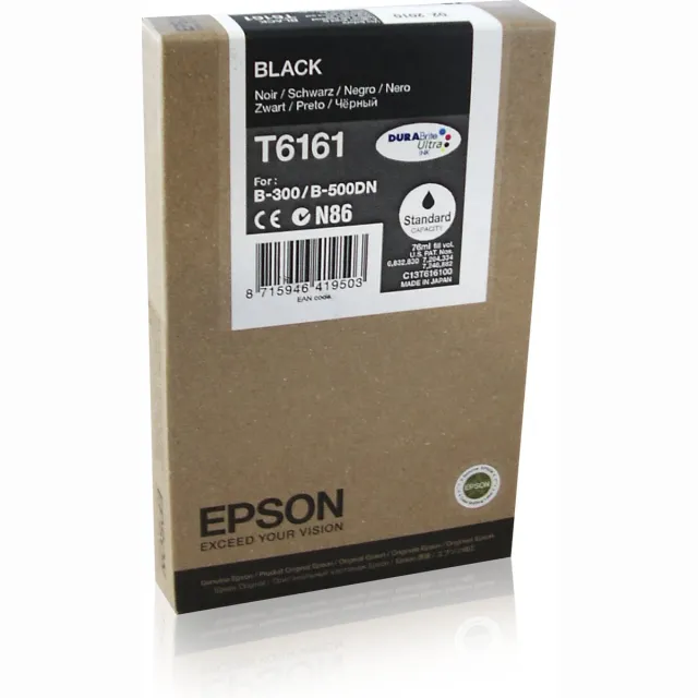 Epson T6161 - Inktcartridge / Zwart