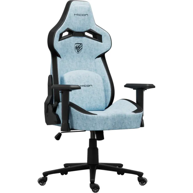 HICON Ergonomische Bureaustoel - Stoffen Bekleding - 3D Armleuningen - 200 kg - Hyper Serie - Striker - Blauw STRIKER Blauw