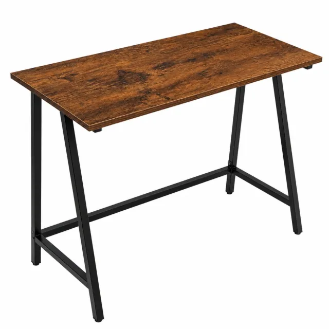 BEGRYF Bureau - 100 x 50 x 75 cm - rustiek bruin/zwart - MDF/metaal rustiek bruin / zwart