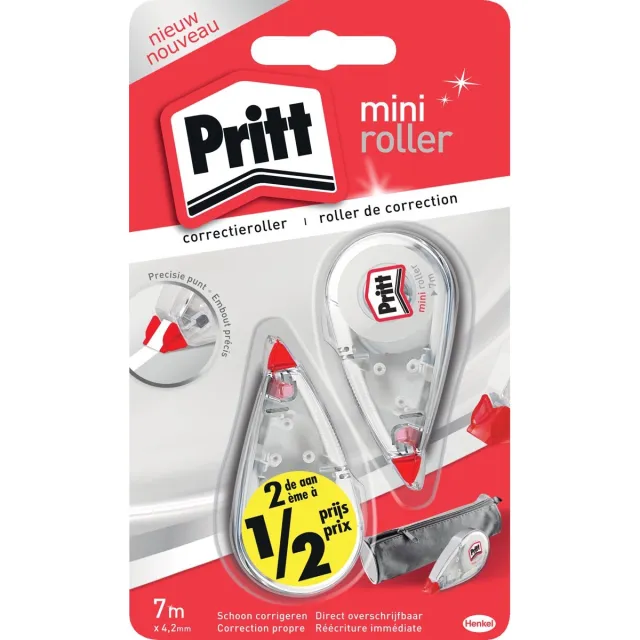 Pritt Correctietape pritt mini flex 4.2mmx7m 2st | 10 stuks Wit