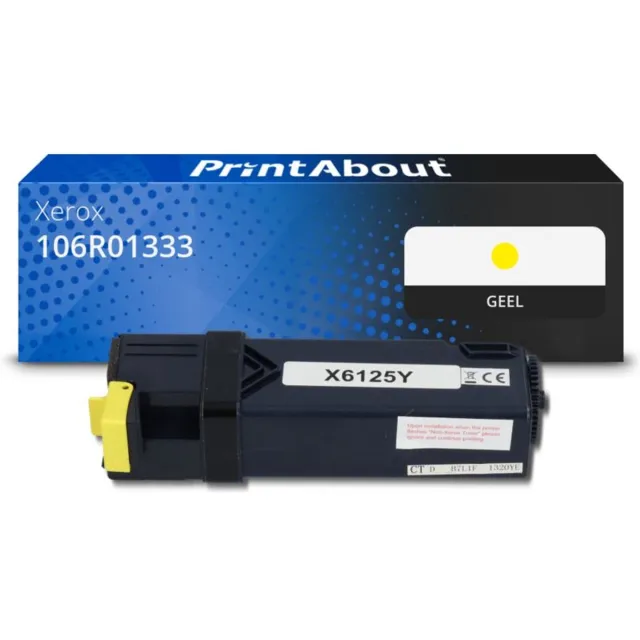 PrintAbout Xerox 106R01333 toner geel