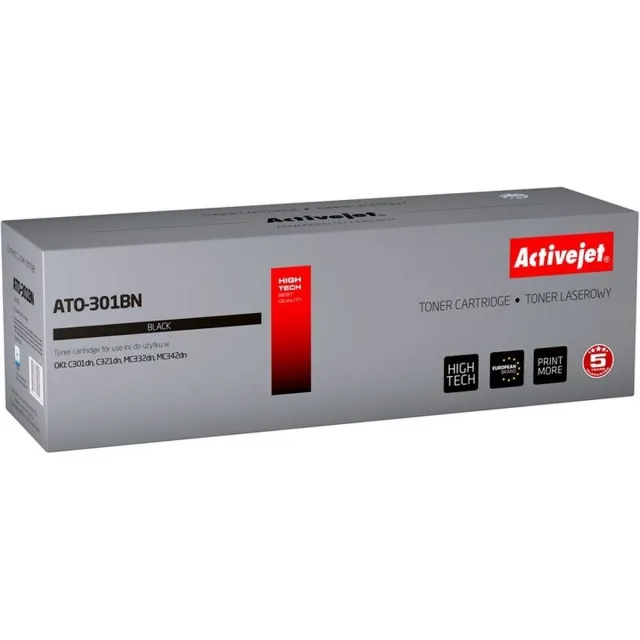 ActiveJet ATO-301BN toner voor OKI-printer; OKI 44973536 Vervanging; Opperste; 2200 pagina's; zwart.