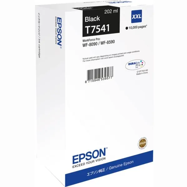 Epson T7541 Inktcartridge Zwart Extra hoge capaciteit
