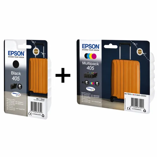 Epson 405 multi pack + black Zwart
