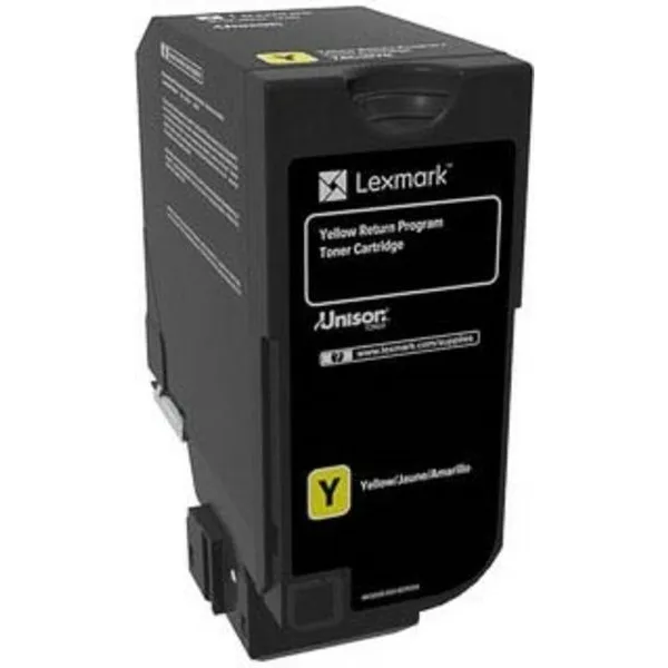 Lexmark 74C20Y0 Toner Geel Yellow