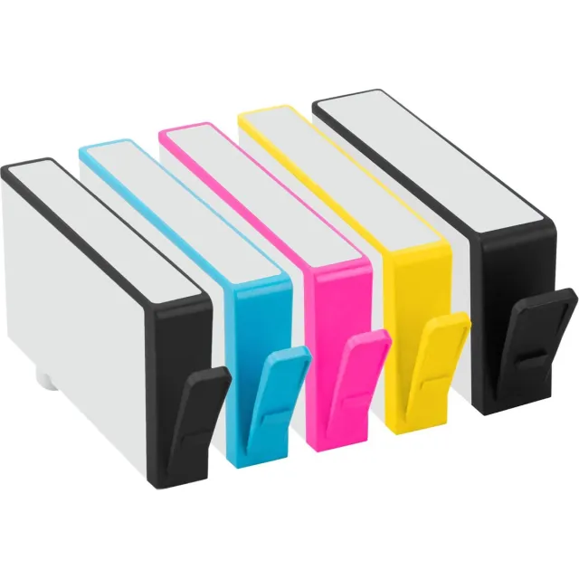 InktDL Huismerk geschikt voor HP 364XL Inktcartridges (5X) - Geschikt voor Photosmart 5522 - 7510 - 7515 - 7520 Multipack 5X