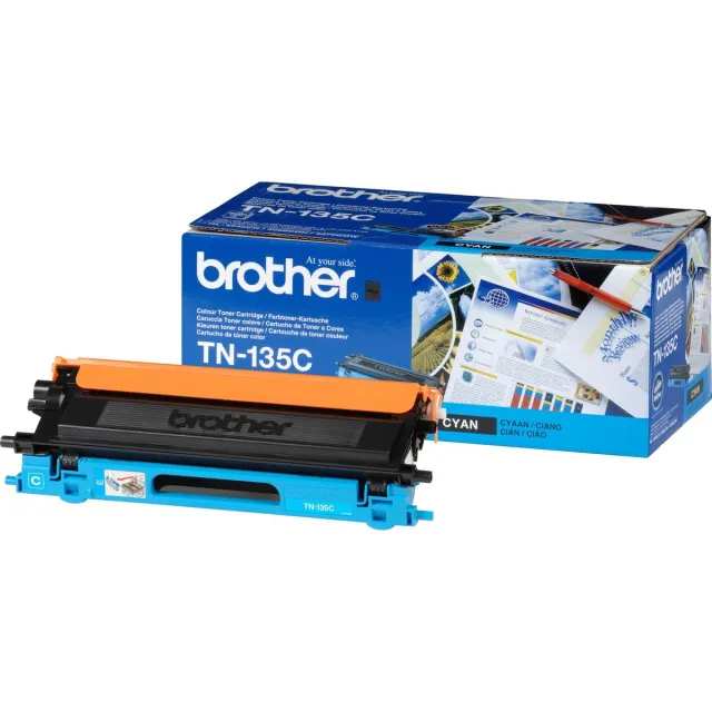 Brother TN-135C Tonercartridge - Cyaan
