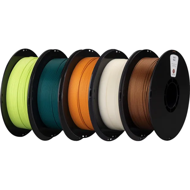 kexcelled PLA Herfstkleuren Combideal 5 x 1kg = 5kg PIEKGROEN, DONKERGROEN, LICHTBRUIN, NATUREL & KOPER 3D Printer filament : Speciale herfstaanbieding!! Piekgroen,Donkergroen,Lichtbruin,Naturel,Koper - 5kg Combinatie