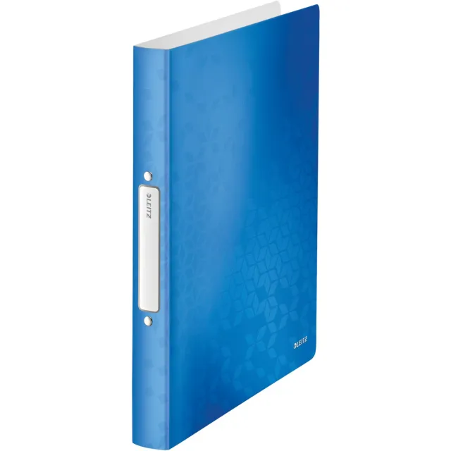 Leitz Ringband leitz wow a4 2-rings o-mechaniek 25mm pp Blauw