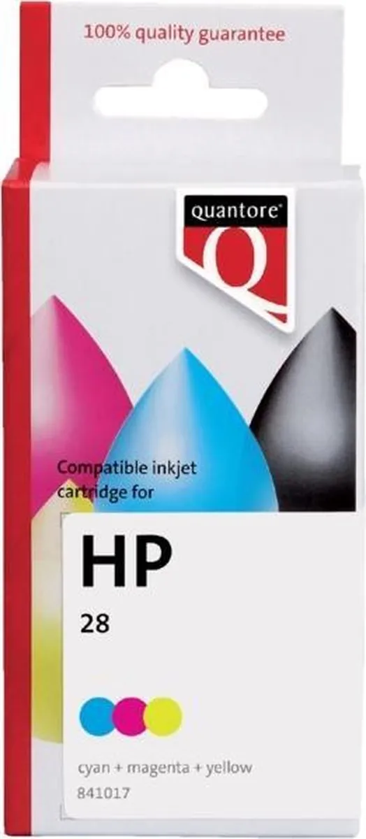 Quantore Inktcartridge Quantore HP C8728A 28 kleur onbekend