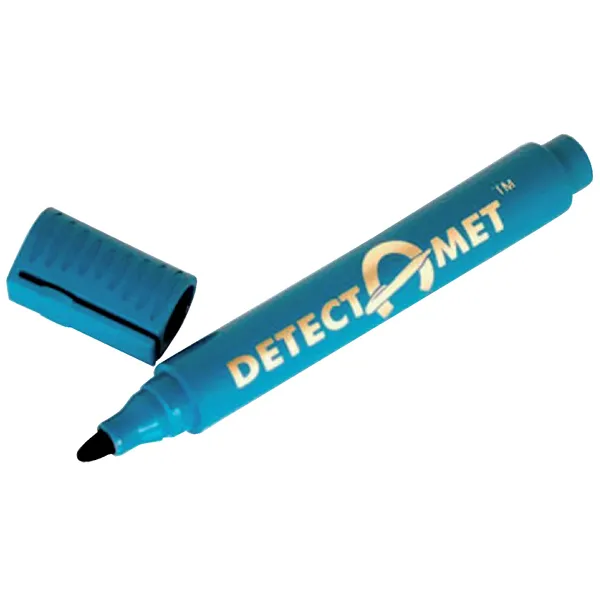 Permanent marker detectie Detectamet rond blauw