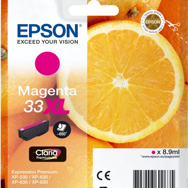 Epson Cartouche Oranges Ink Claria Premium Magenta