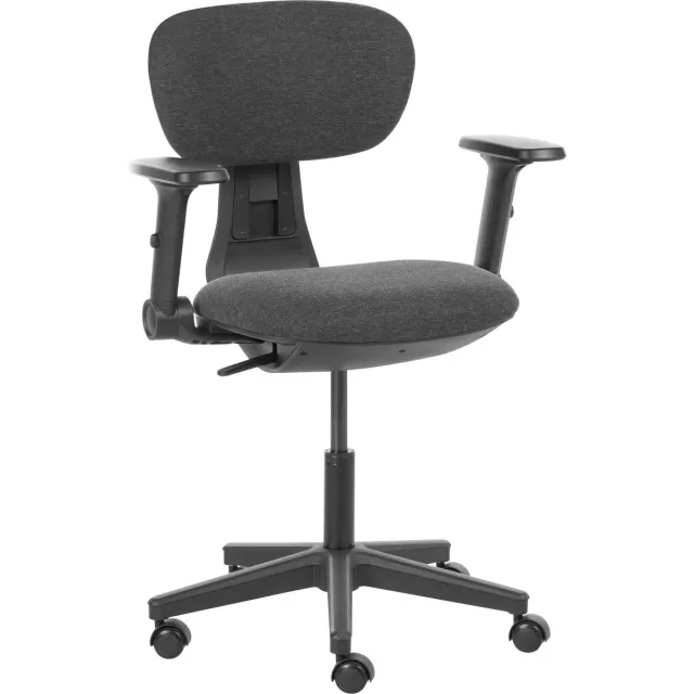 Beliani CORE - Bureaustoel - Zwart - Stof