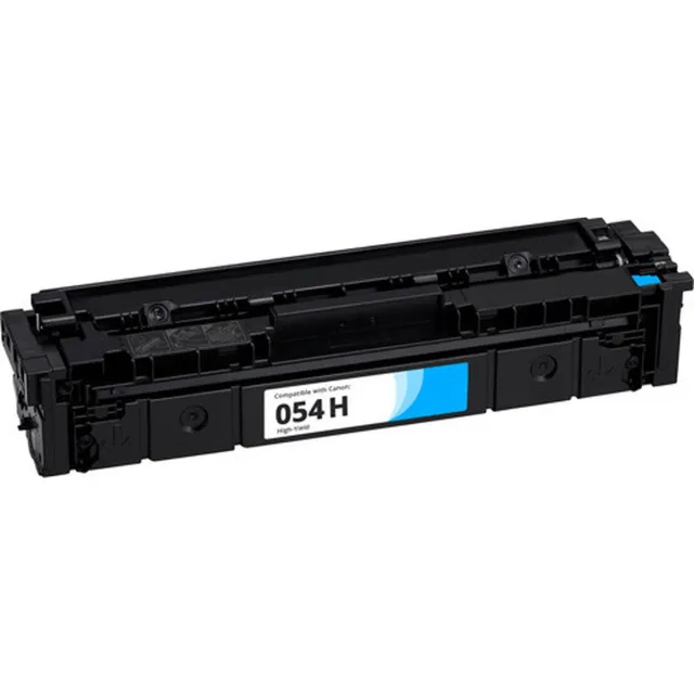 Inktkenners Toner Geschikt voor Canon CRG-054H | 1x Cyaan Geschikt voor Canon i-Sensys LBP621CW - LBP623CDW - MF641CW - MF643CDW - MF645CX