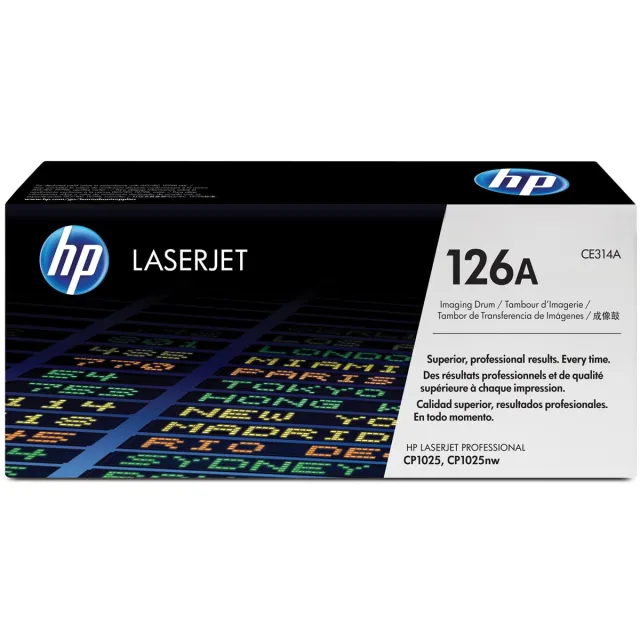 Hp drum 126A, 14 000 pagina's, OEM CE314A, zwart