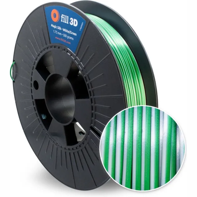 Fill 3D Magic Silk White/Green
