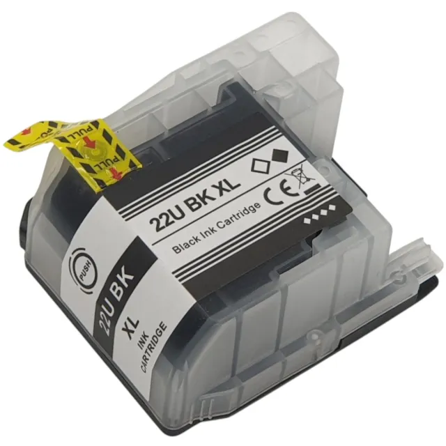KATRIZ huismerk inkt voor Brother LC22U Zwart| printer model DCP-J785 / MFC J 985 | 1stuks |met Chip | 58ml