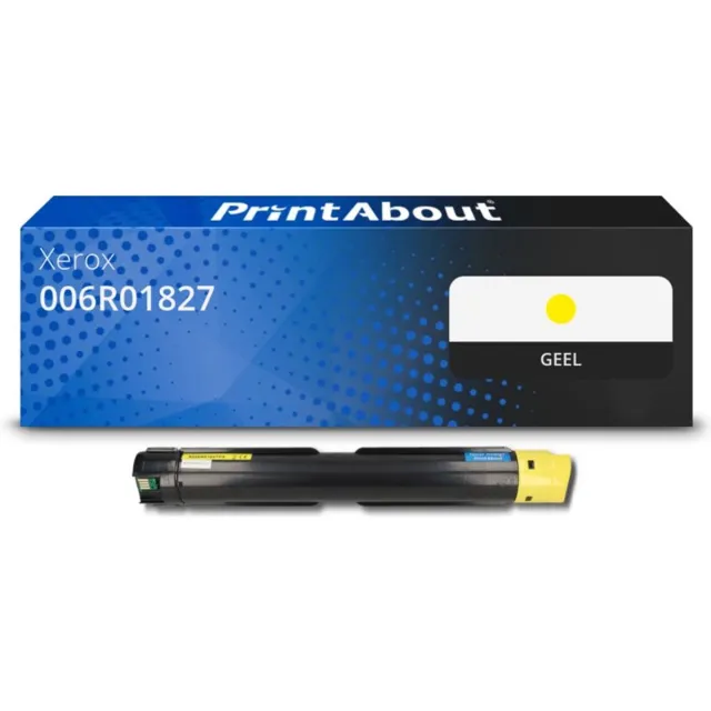 PrintAbout huismerk Toner 006R01827 Geel Hoge capaciteit geschikt voor Xerox