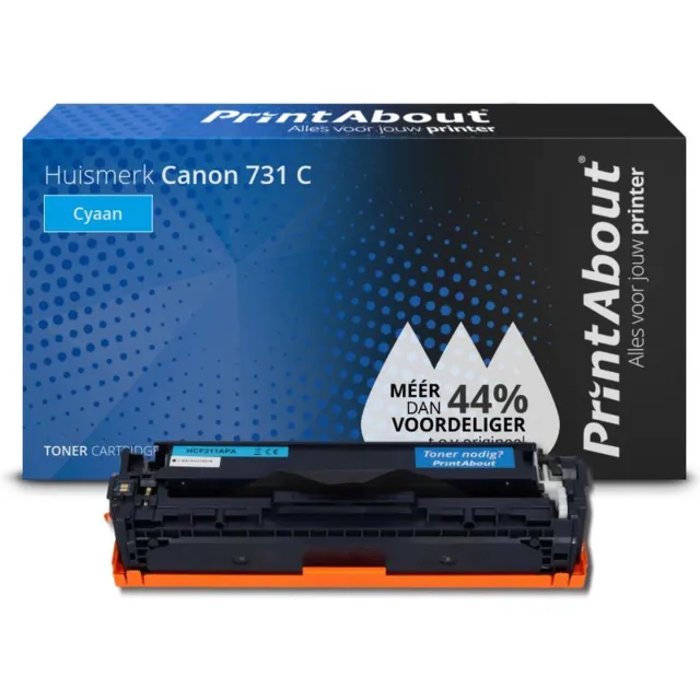 PrintAbout Alternatief voor de Canon 731 C / cyaan