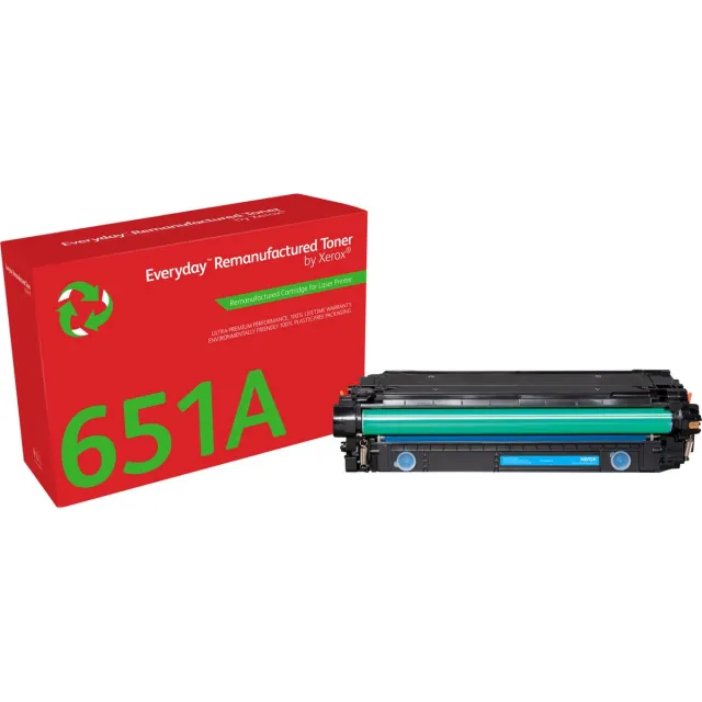 Xerox Toner vervangt HP 651A/ 650A/ 307A (CE341A/CE271A/CE741A) Compatibel Cyaan 16000 bladzijden Everyday 006R04148
