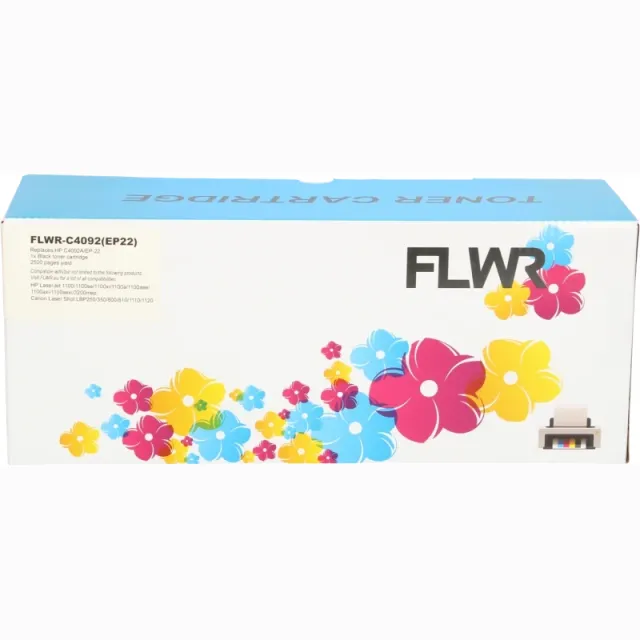 FLWR HP 92A toner zwart (Huismerk (compatible))